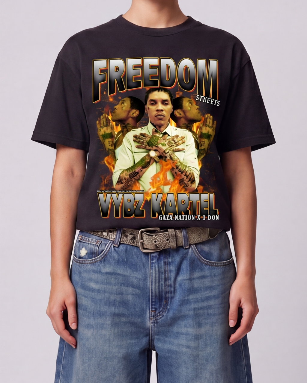 Vybz Kartel Freedom Street Tee