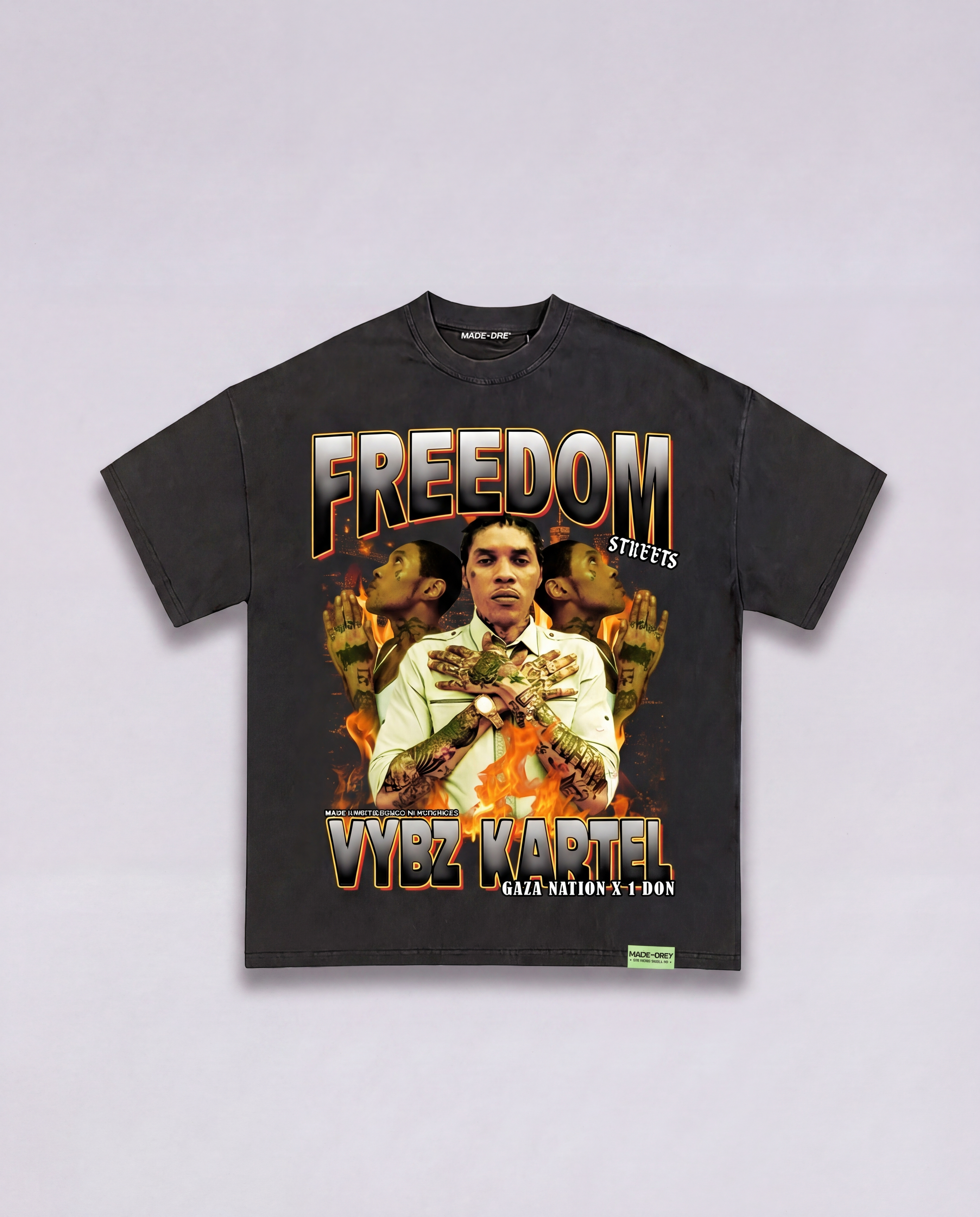 Vybz Kartel Freedom Street Tee