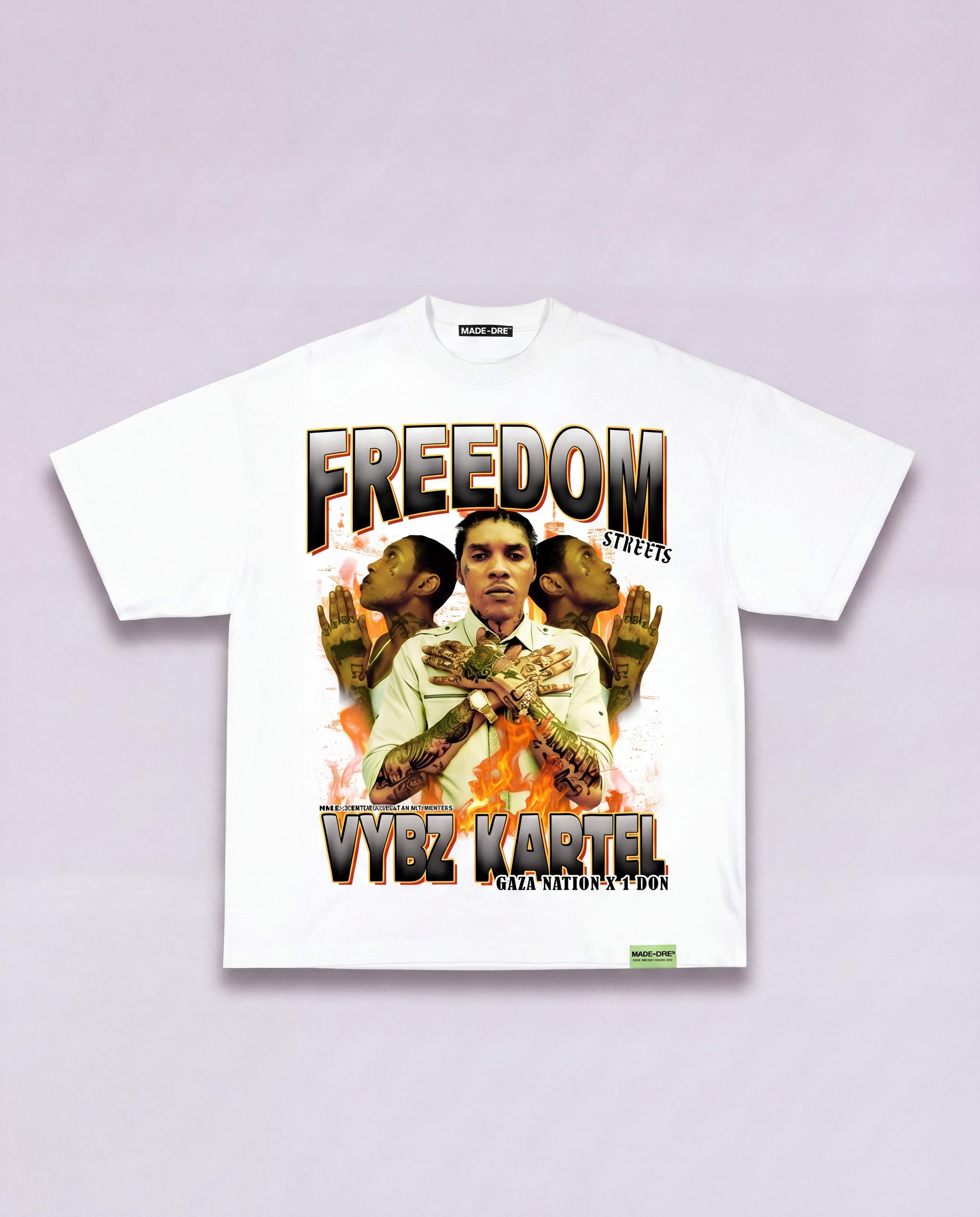 Vybz Kartel Freedom Street Tee